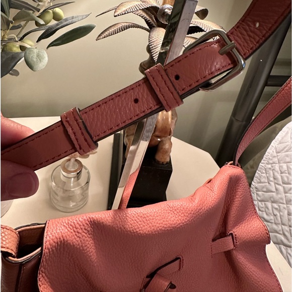 Vince Camuto, Vonne Vintage Rose leather shoulder/crossbody bag - Picture 7 of 13